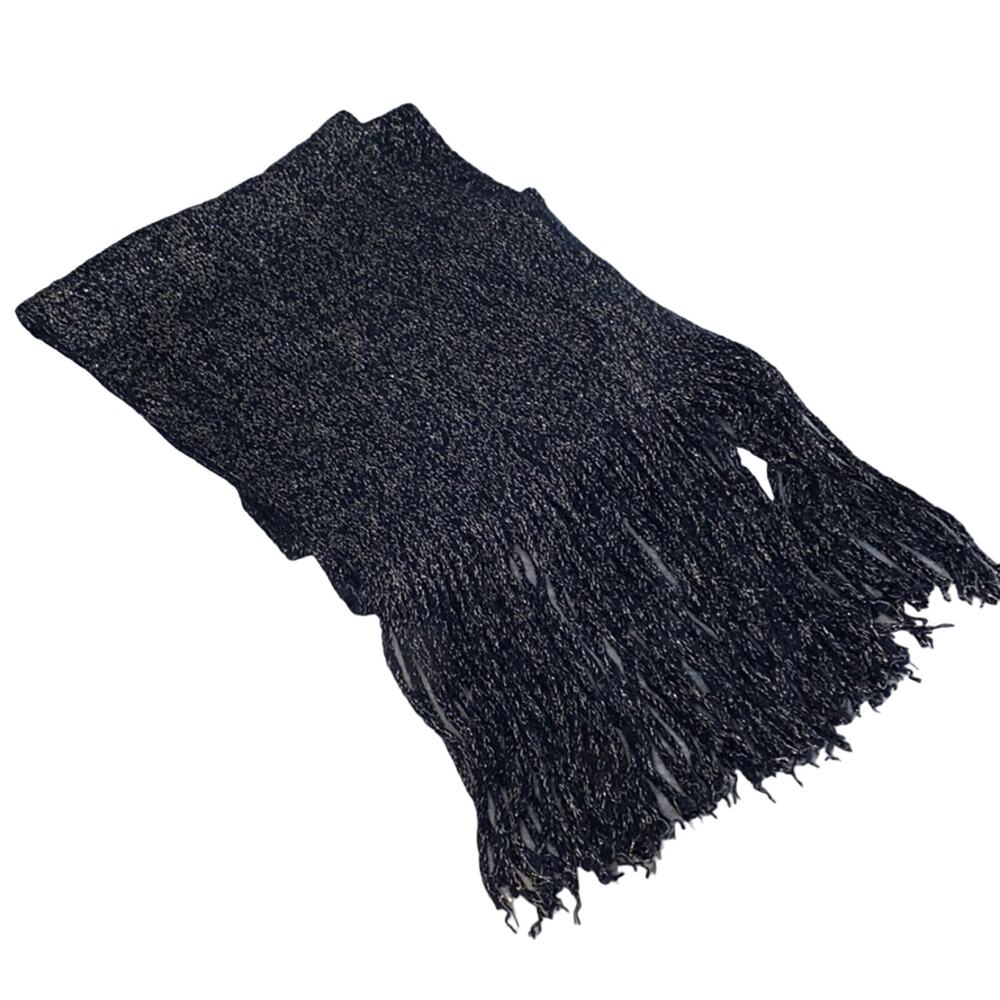 Preview Int.  Navy Blue and Gold Scarf